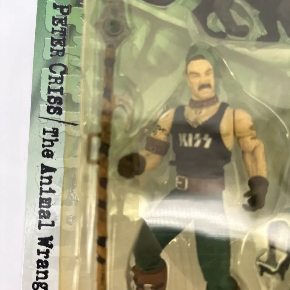 New Sealed McfarlaneToy KISS Psycho Circus Figures Peter Criss Animal Wrangler